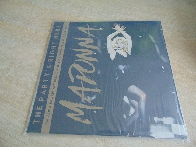 Lp Madonna- The Party's Right Here  Unofficial Release!!, 10 inch, Pop, Ophalen of Verzenden, Geseald