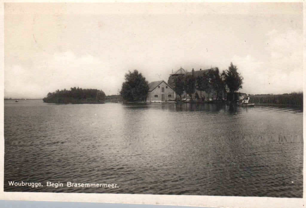 Ansichtkaart Woubrugge, Ophalen of Verzenden, Zeeland