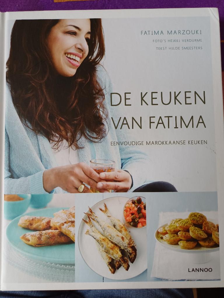 Fatima Marzouki  de keuken van Fatima. Hardcover, Fatima Marzouki, Hoofdgerechten, Midden-Oosten en Marokko, Gezond koken