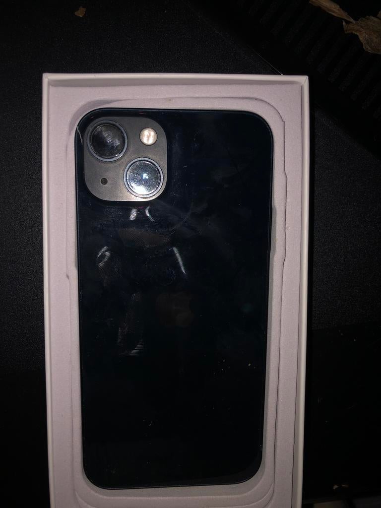 iPhone met iCloud - Perfecte staat, Telecommunicatie, Mobiele telefoons | Apple iPhone, 80 %, Zwart, IPhone 13, Ophalen of Verzenden