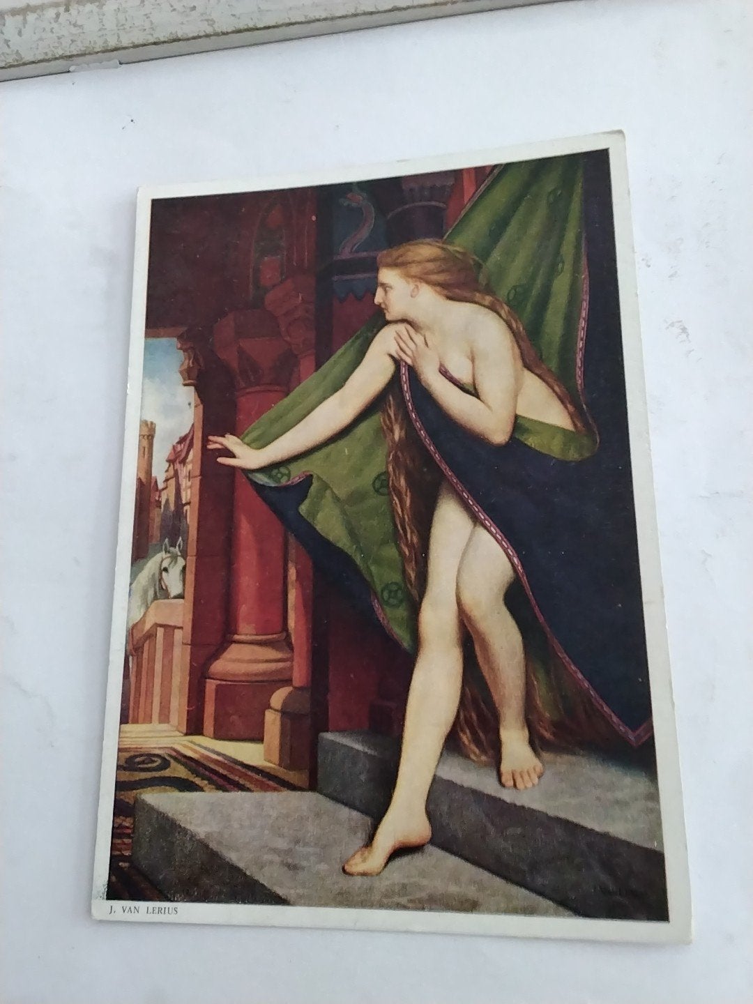 Ansichtkaart J. Van Lerius - De Opoffering van Lady God, Ophalen of Verzenden, Voor 1920, Ongelopen