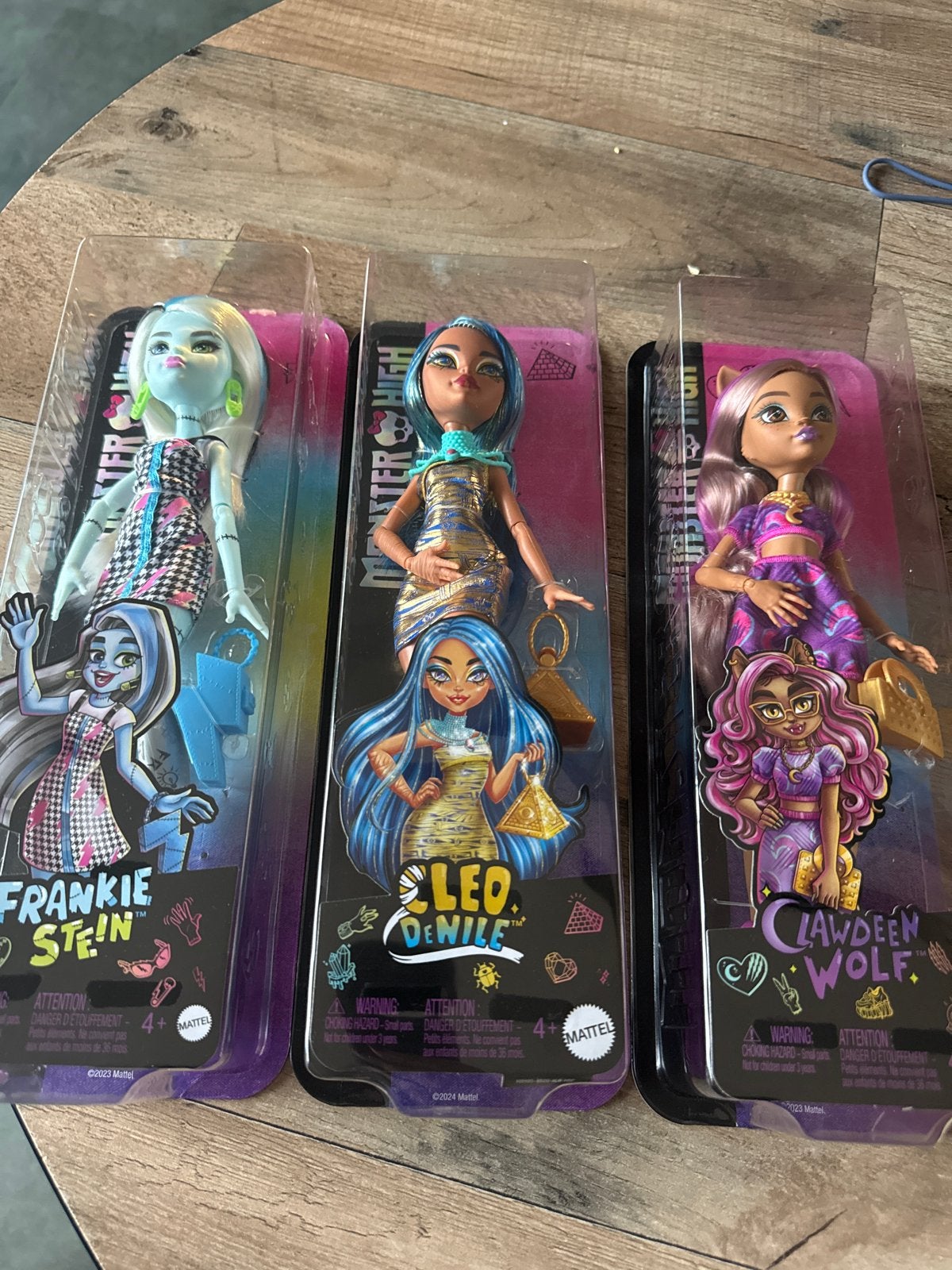 Nieuwe, ongeopende Monster High poppen - Frankie, Cleo, Claw, Ophalen of Verzenden, Nieuw, Overige typen