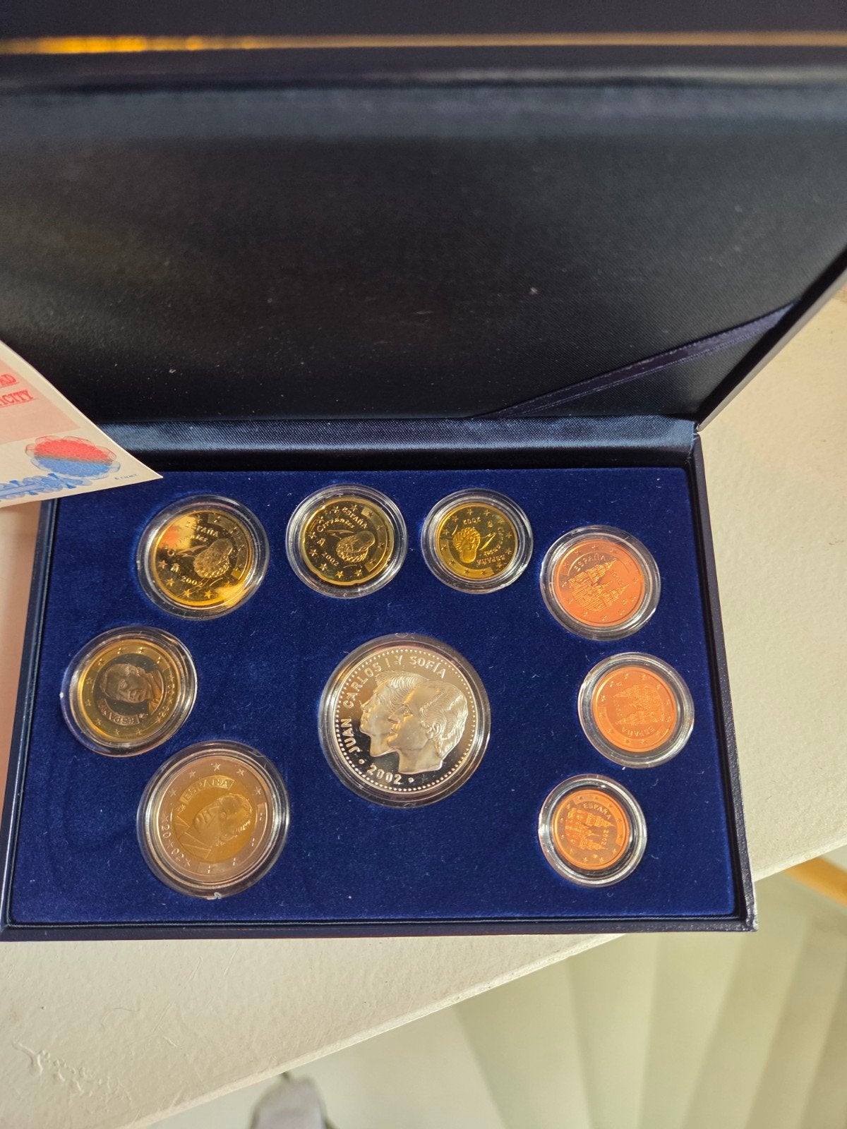 Spaanse Euro Collectie 2002 - Proof Kwaliteit Set, Postzegels en Munten, Ophalen of Verzenden, Spanje, Overige waardes, Setje