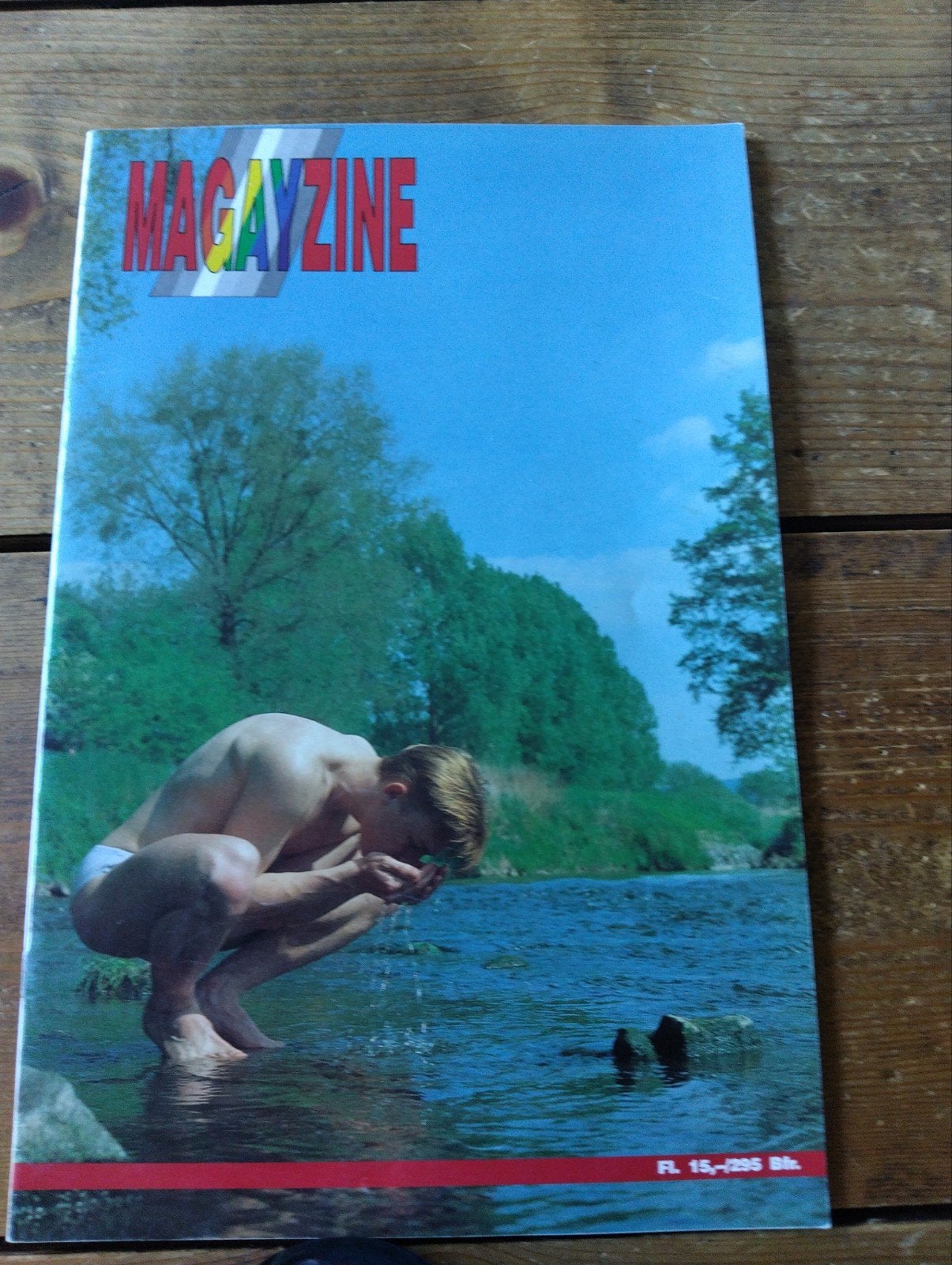 Gay, homo. Magayzine nr. 1 - Vintage Gay Magazine 1987, Ophalen of Verzenden, Gelezen, Overige typen