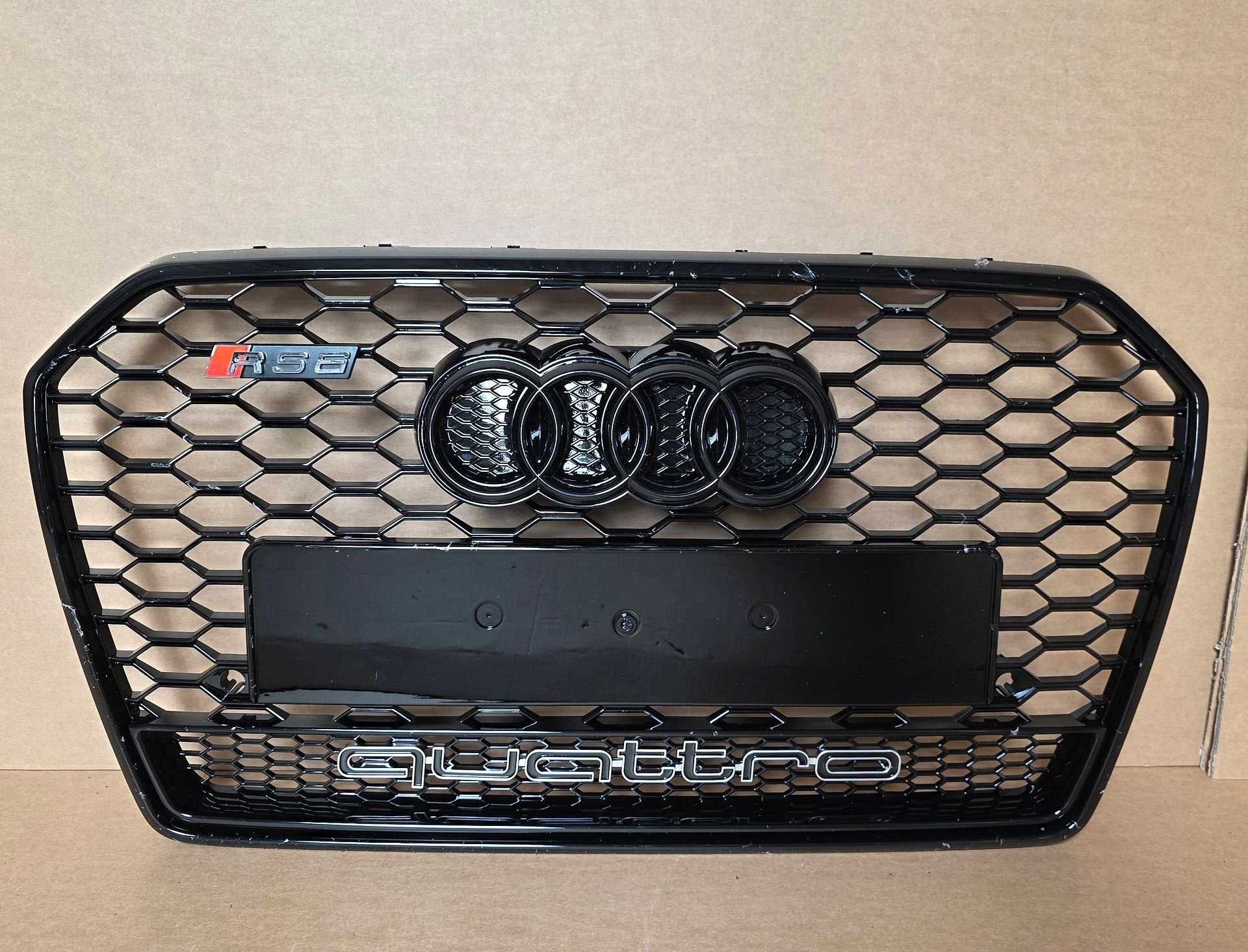 Grill AUDI A6 C7 FACELIFT 4G RS LOOK GRILLE RS6 bj.2014-2018, Auto-onderdelen, Carrosserie en Plaatwerk, -, Voor, Nieuw, Ophalen of Verzenden