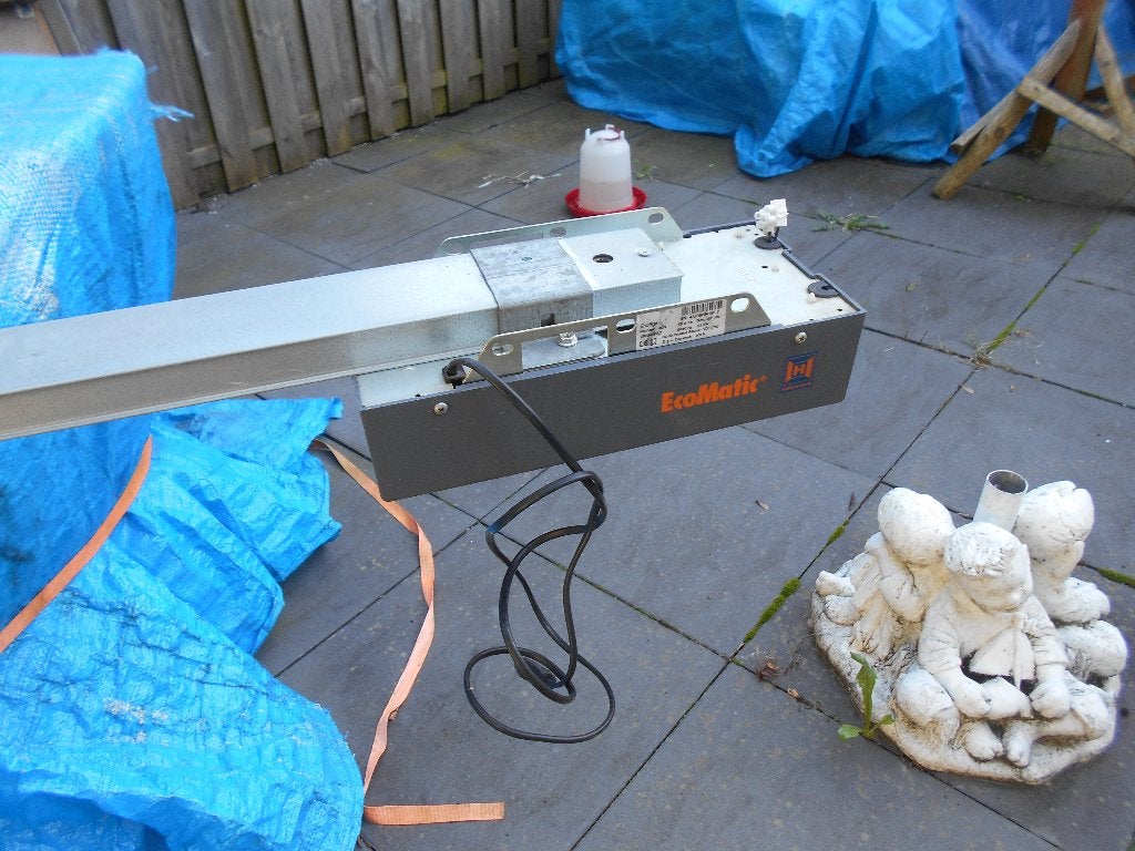 garagedeur aandrijving hormann, Ophalen, Gebruikt, Garagedeur, Metaal