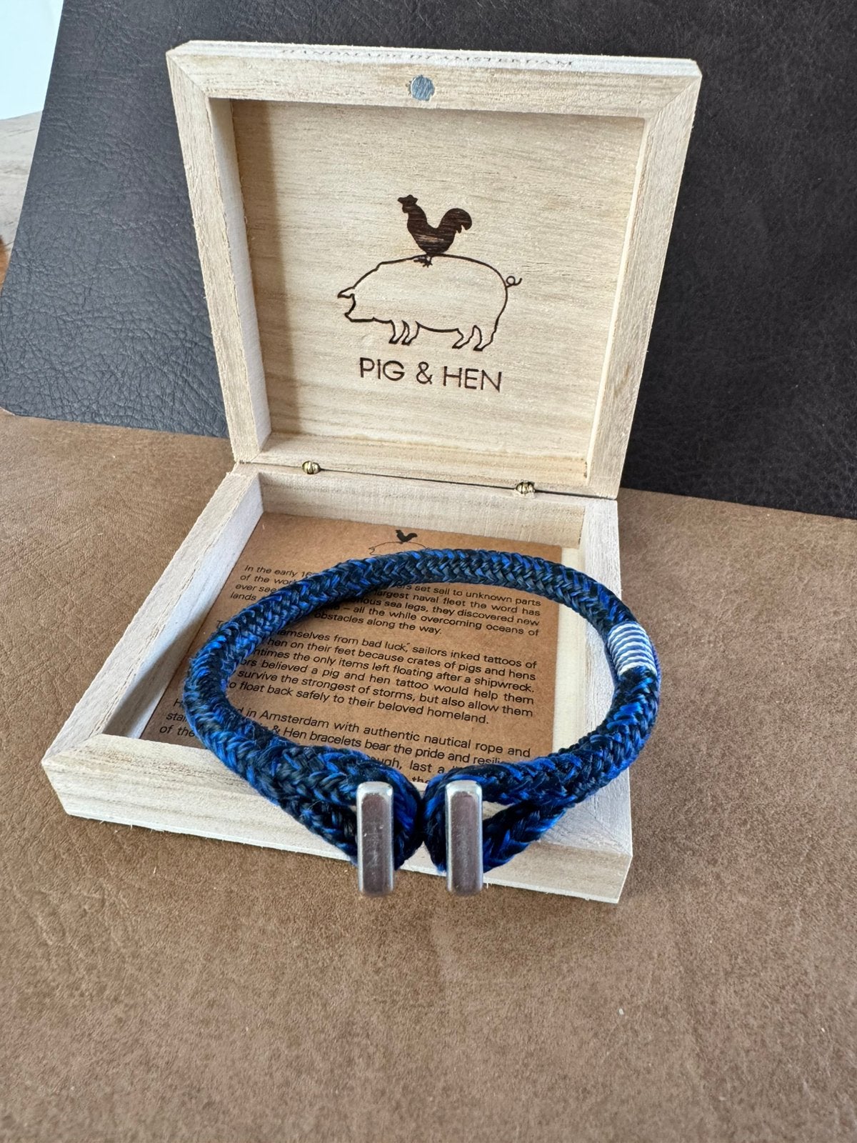 Pig & Hen Icy Ike, Ophalen of Verzenden, Zo goed als nieuw, Blauw, Leer