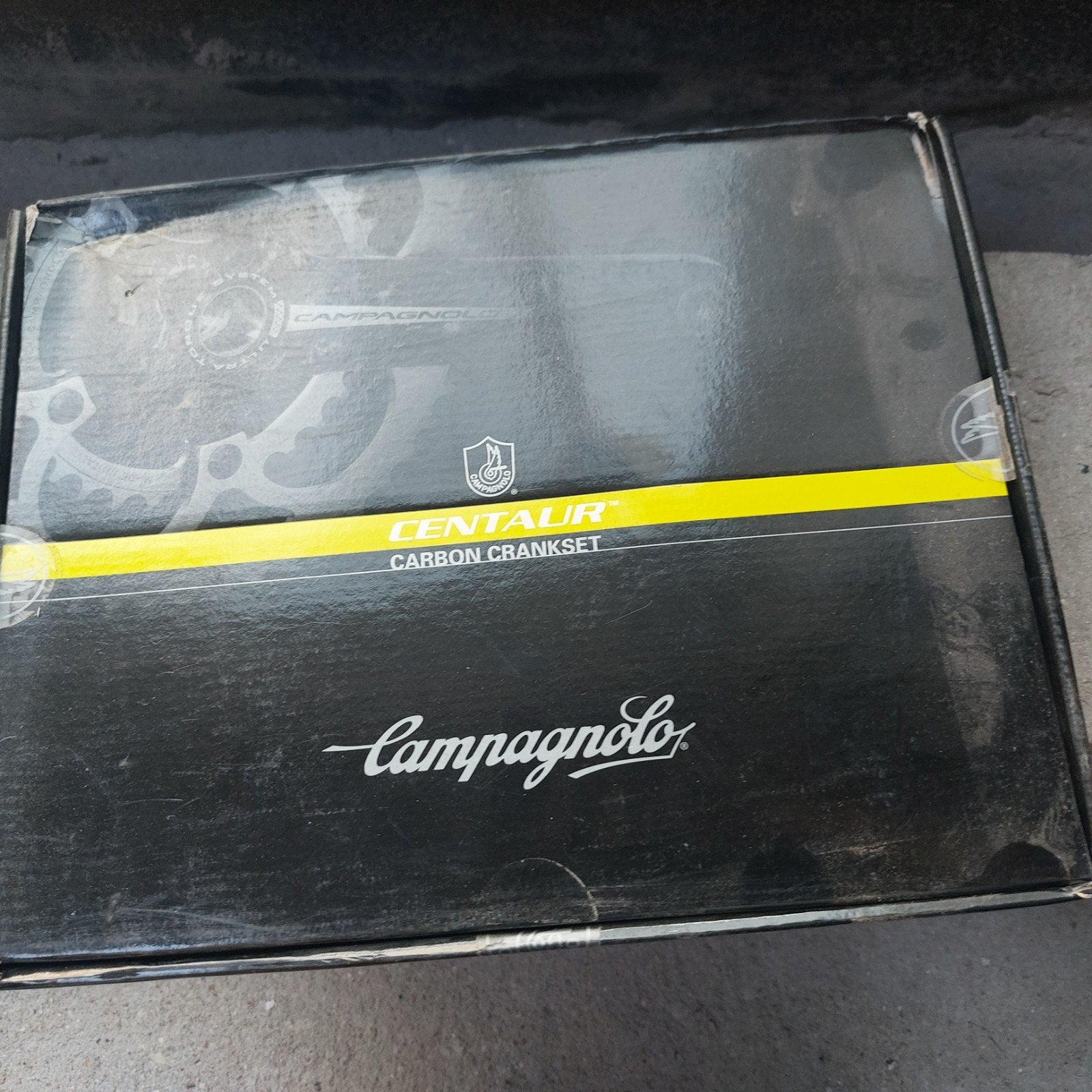 Campagnolo Centaur carbon crankset 170 53/39 10 speed, Fietsen en Brommers, Overige merken, Carbon, Ophalen of Verzenden, Meer dan 20 versnellingen