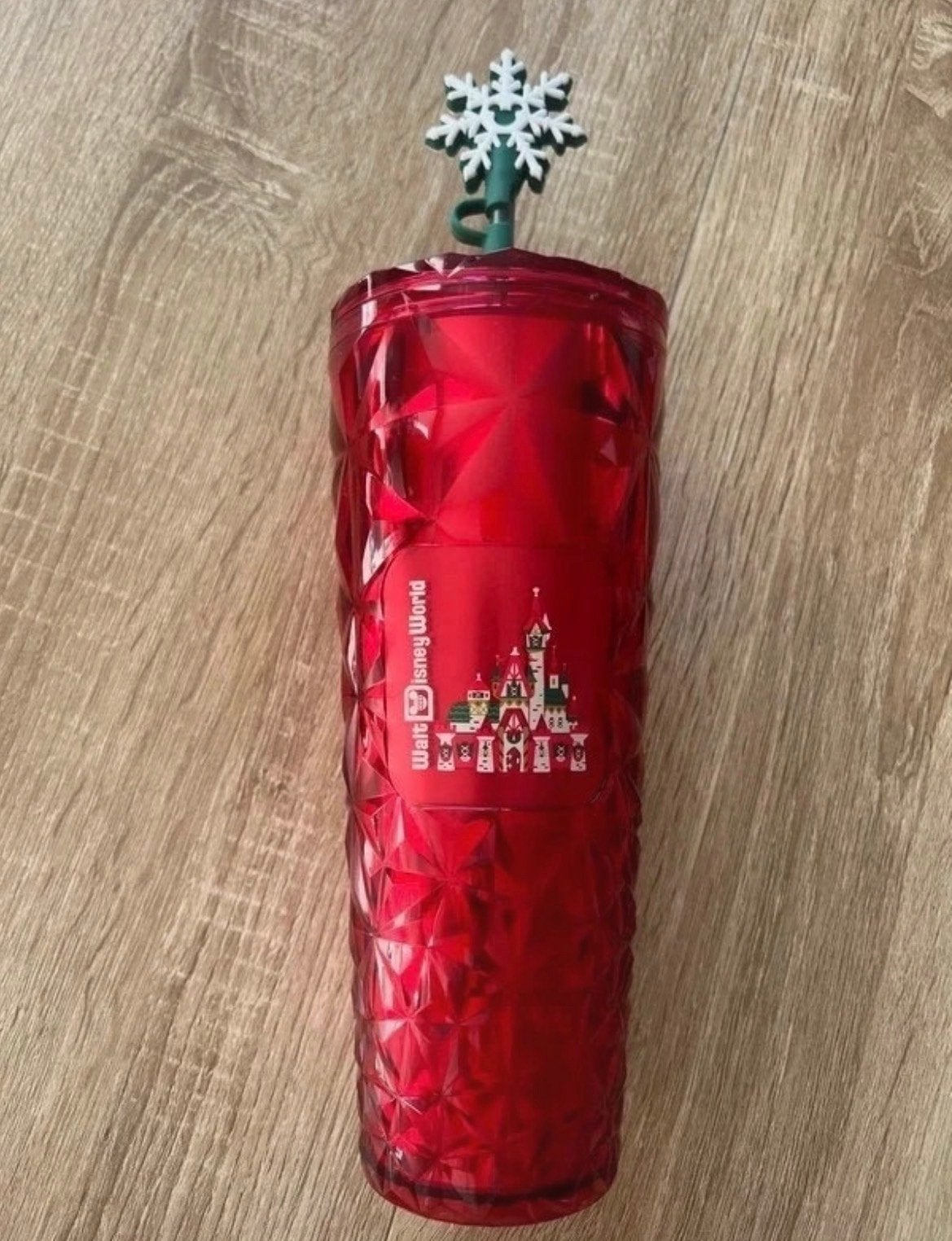 Nieuwe Starbucks Disney World Kerst Tumbler, Ophalen of Verzenden, Nieuw, Rood, Kunststof