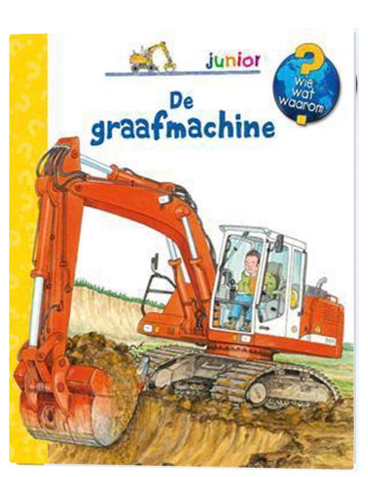 GEZOCHT boeken over graafmachines, Boeken, Ophalen of Verzenden, Zo goed als nieuw, Prentenboek