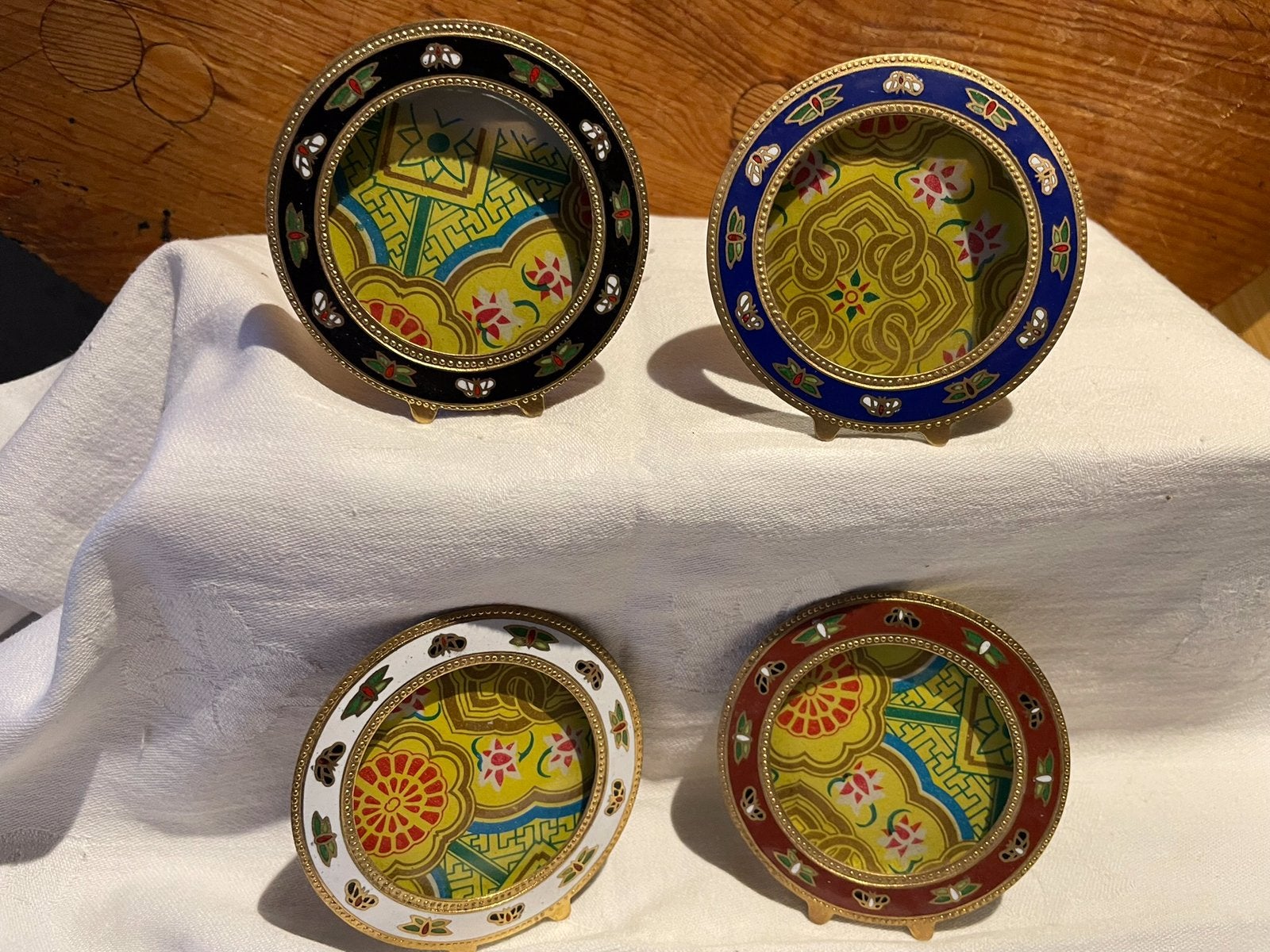 Foto lijstje cloisonné, Ophalen of Verzenden