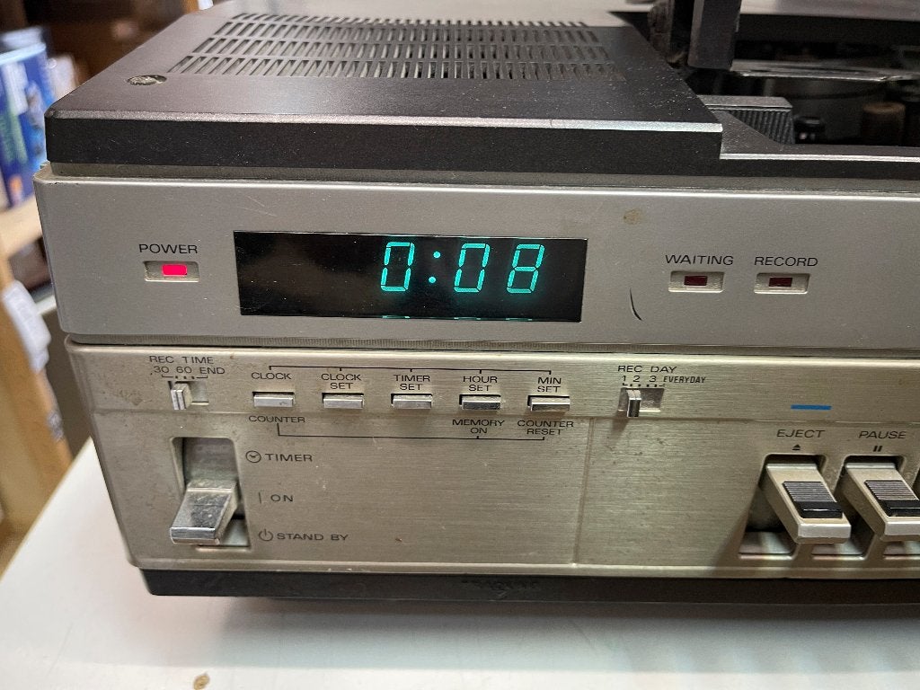 FISHER VBS-7000 Vintage Betamax-videorecorder (defect), N, Betamax-speler of -recorder, Ophalen of Verzenden, N