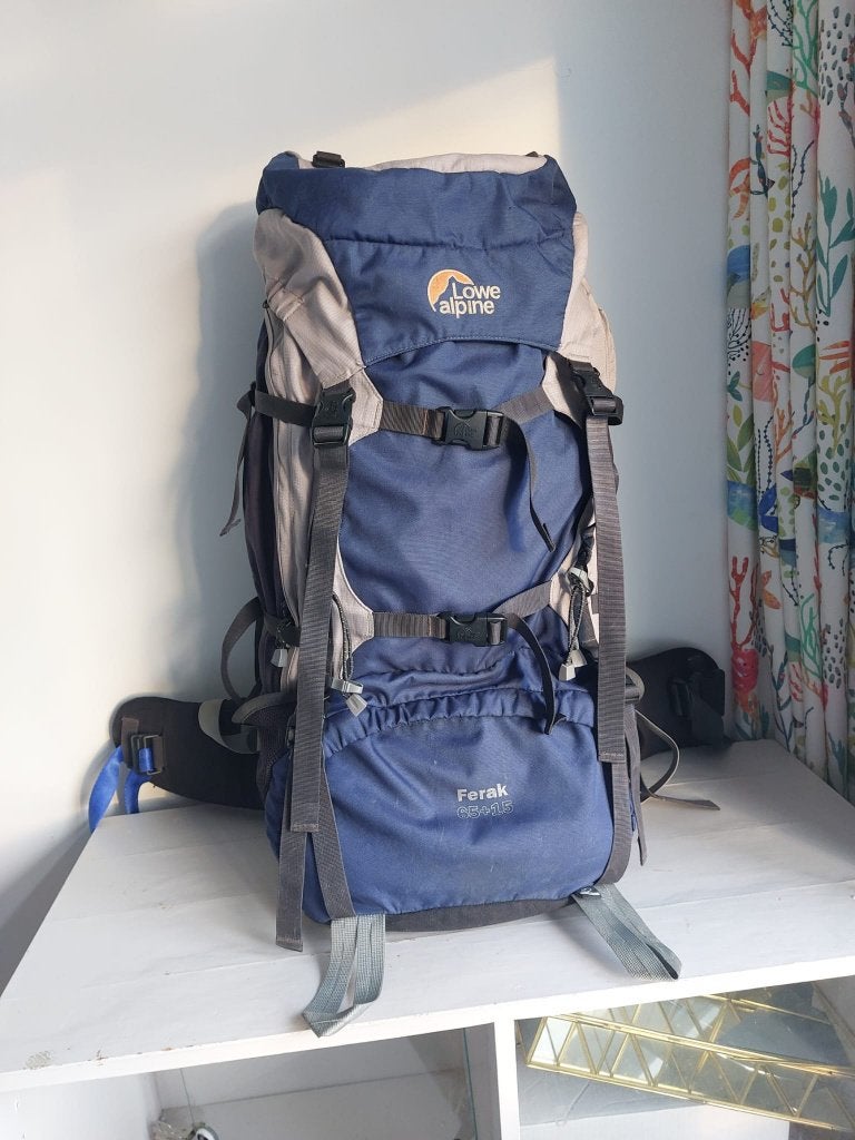 Lowe Alpine Ferak 65+15 backpack – 65L + 15L, Overige merken, 40 cm of meer, Gebruikt, Ophalen of Verzenden