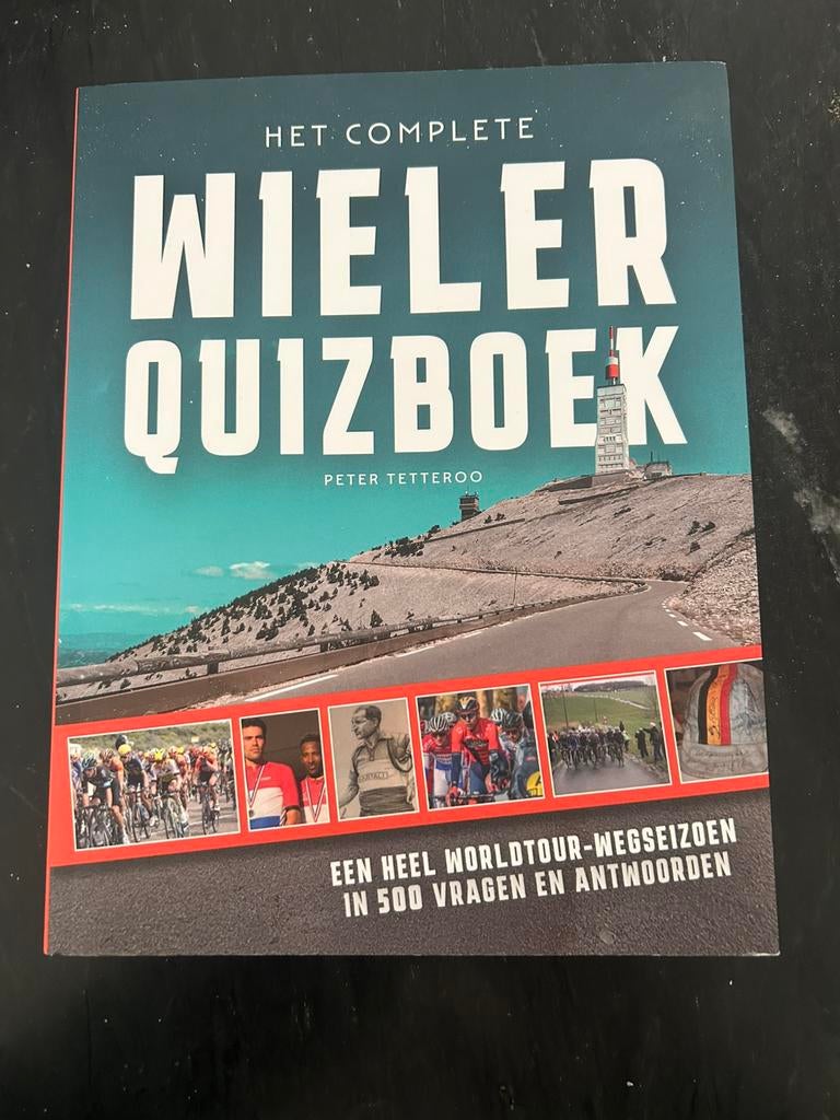 WIELER QUIZBOEK Peter Tetteroo €11,99 incl verzending, Ophalen of Verzenden, Nieuw, Lopen en Fietsen