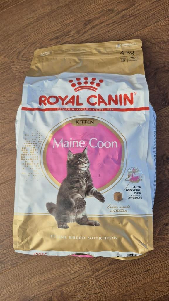 Royal Canin Maine Coon Kitten brokjes 4kg, Ophalen of Verzenden, Kat