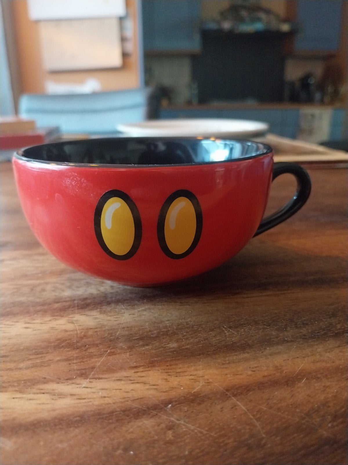 Disney Mickey Mouse Theemok - Disneyland Parijs Exclusief, Ophalen of Verzenden, Zo goed als nieuw, Meerkleurig, Steen/keramiek