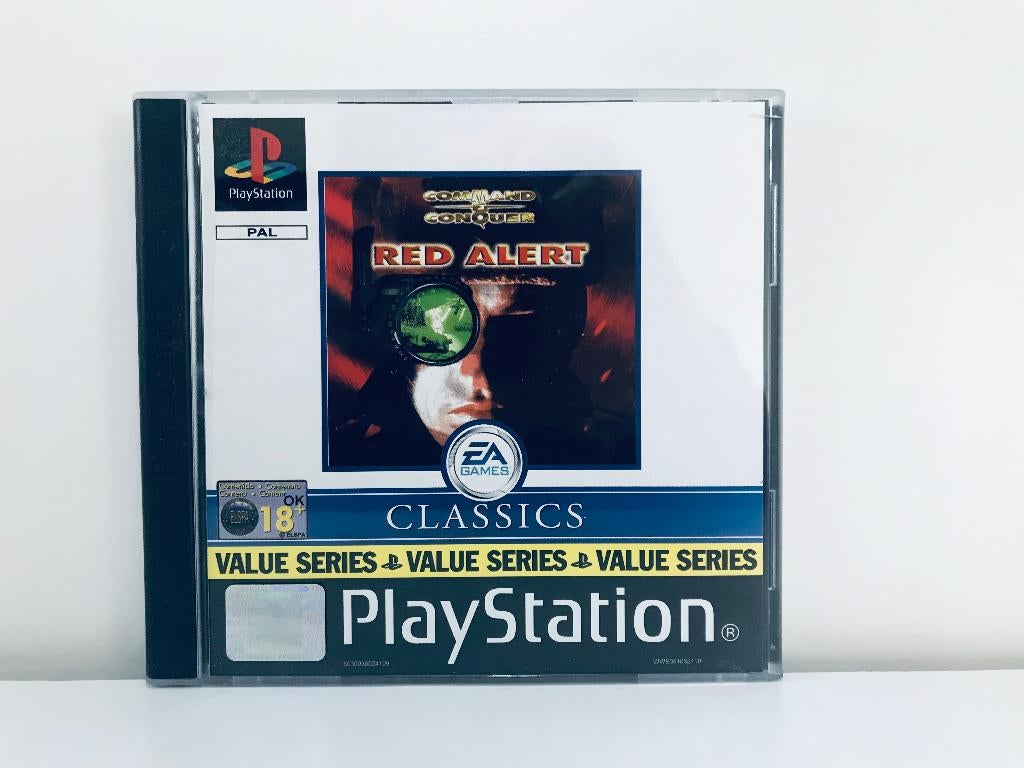 PS1 - Command & Conquer RED Alert (Compleet), Spelcomputers en Games, 1 speler, Ophalen of Verzenden, Zo goed als nieuw, Strategie en Constructie