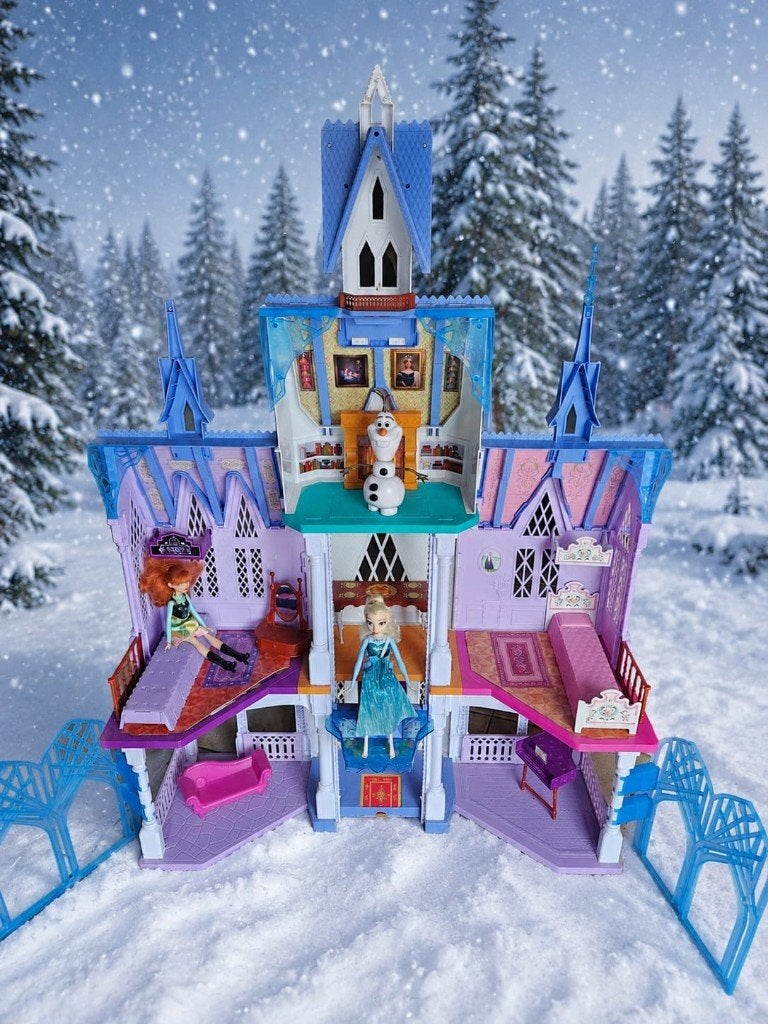 Frozen poppenhuis, Verzenden, Gebruikt, Poppenhuis