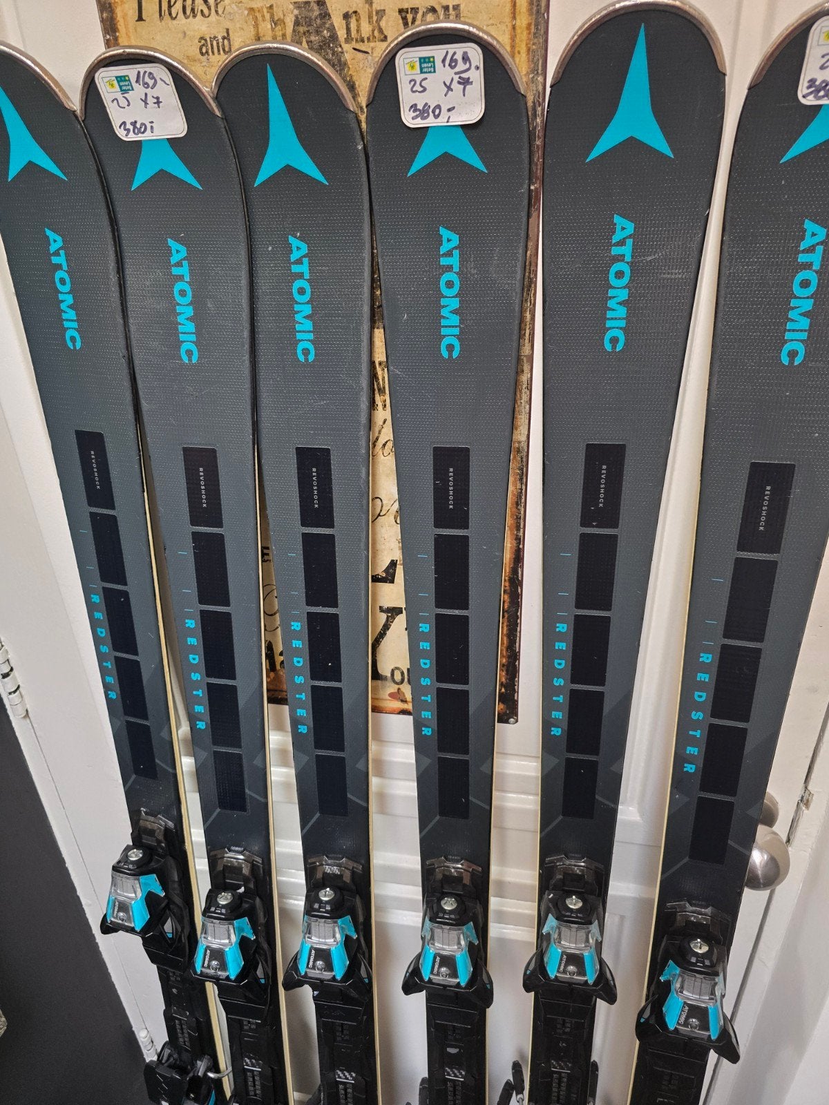 169cm 2025 ATOMIC REDSTER X7 REVOSHOCK GEVORDERDEN TOP ski