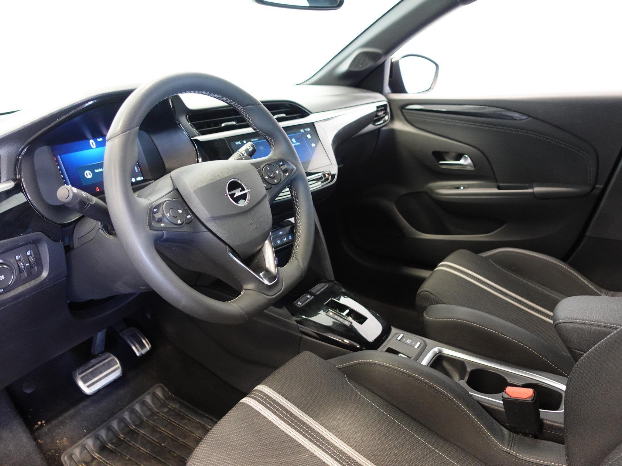 Opel Corsa 1.2 Turbo 100pk Hybrid GS Navigatie Apple Carplay, Auto's, Stof, Gebruikt, 1199 cc, 610 kg