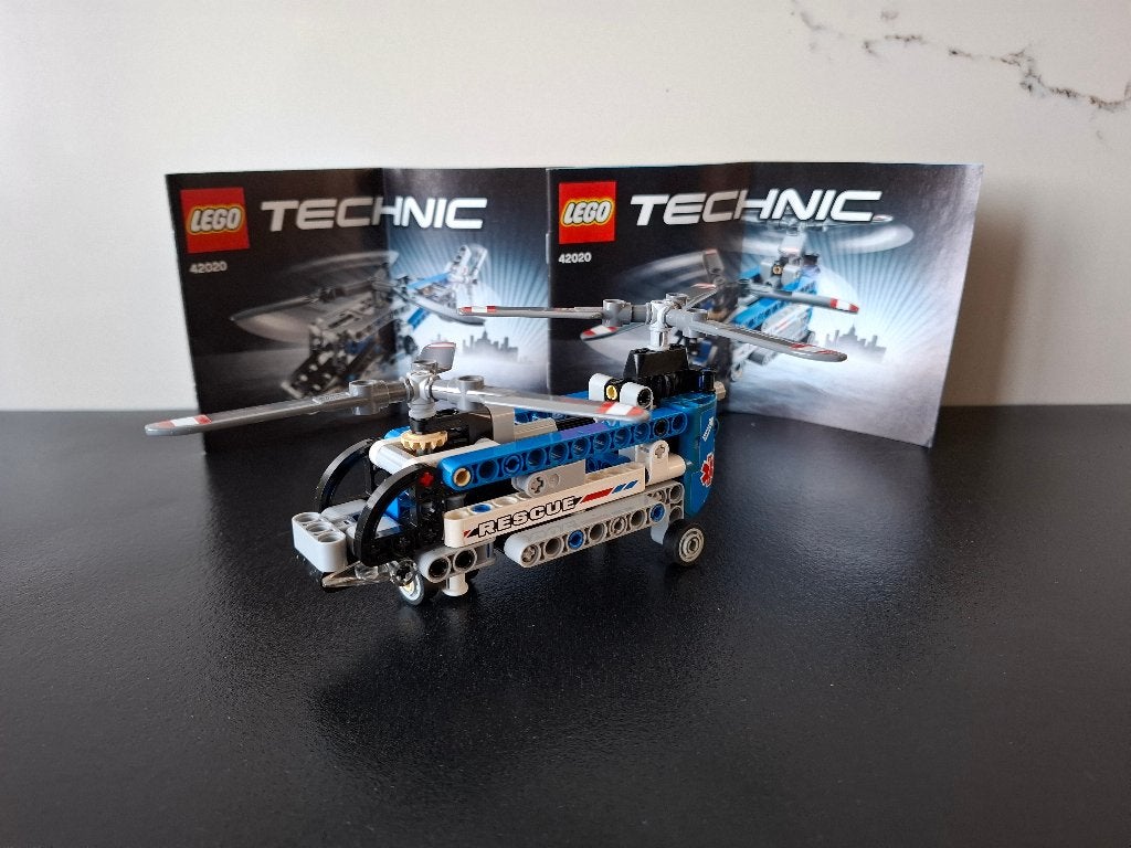 Lego 42020 Technic - Helikopter, Lego, Inclusief instructies, Ophalen of Verzenden, Zo goed als nieuw