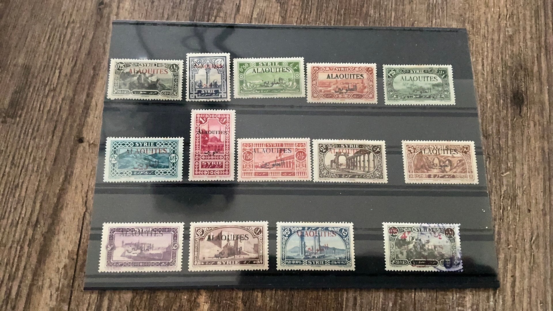 #73 Kleine verzameling Frans Syrie/Alaouites, Ophalen of Verzenden, Buitenland