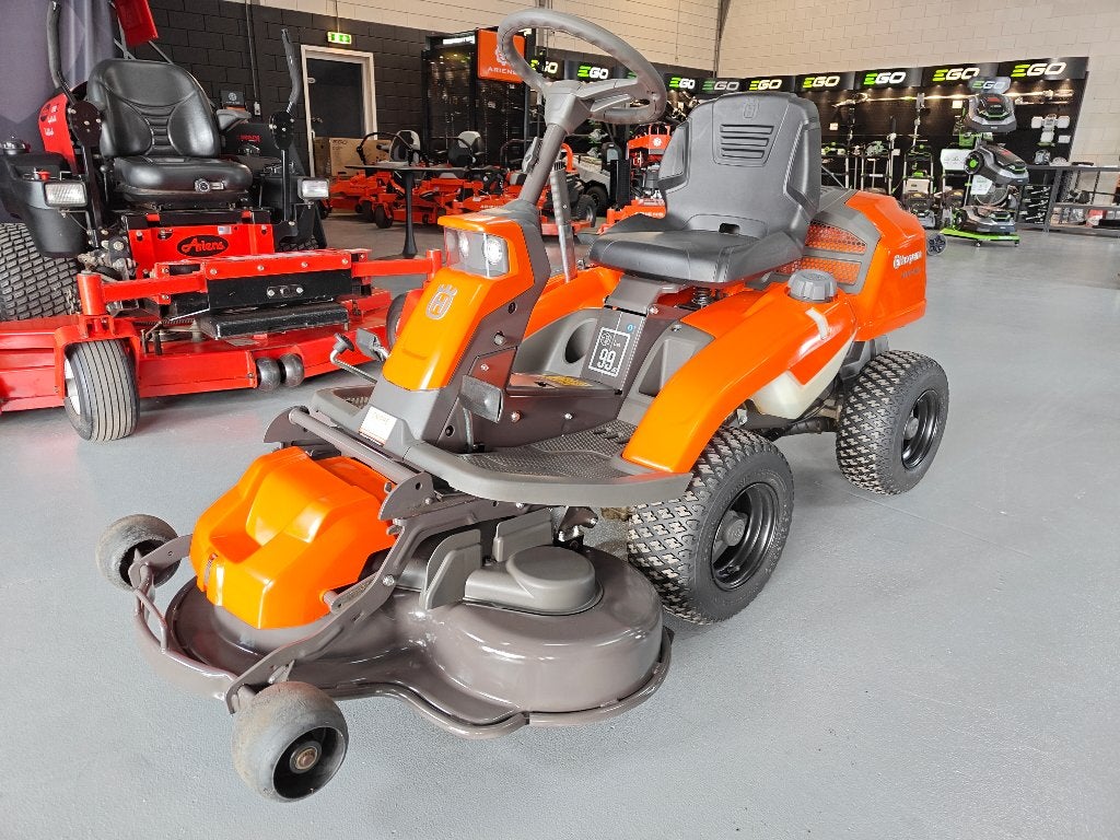 Husqvarna R216tc awd 103cm 2 cilinder 2025 68 uur zitmaaier, Ophalen of Verzenden, Zo goed als nieuw, Husqvarna, Mulchfunctie