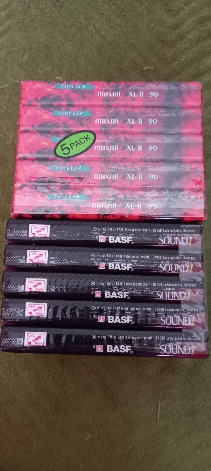 Cassettebandjes BASF en Maxell, zie foto's., Ophalen of Verzenden, Overige genres, 2 t/m 25 bandjes
