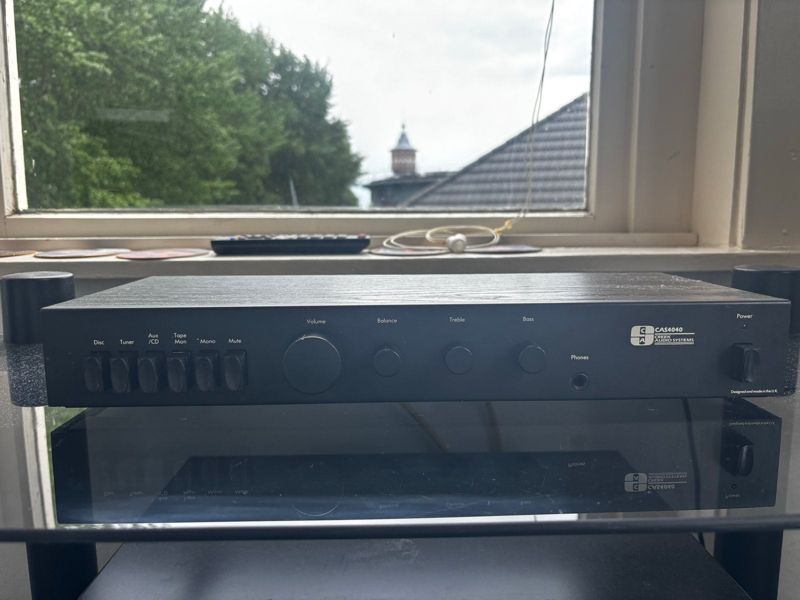 Creek CAS 4040 Versterker - Vintage Audio, Audio, Tv en Foto, Versterkers en Receivers, Gebruikt, Ophalen, Overige merken, Minder dan 60 watt