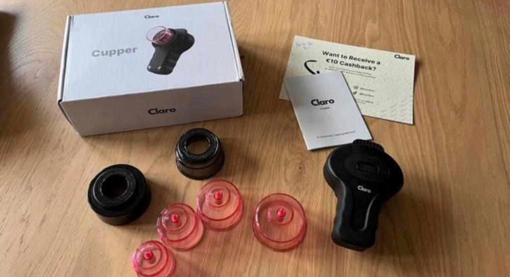 Claro Cupper Anti-Cellulite Cupping Methode, Ophalen of Verzenden, Zo goed als nieuw, Overige typen
