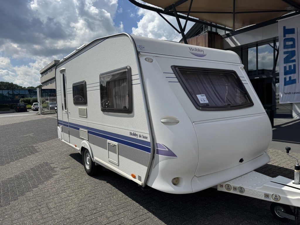 Hobby De luxe Easy 440 SF 2008 MOVER + 240 TENT!!!, Hobby, Bedrijf, Treinzit, 4 tot 5 meter