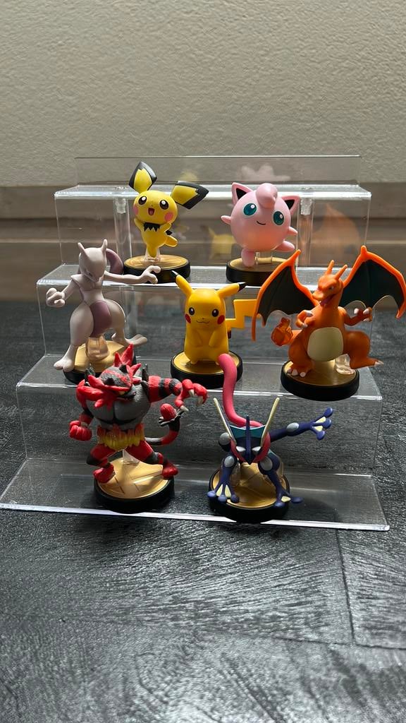 Pokémon Amiibo Figuren, Avontuur en Actie, 1 speler, Ophalen of Verzenden, Zo goed als nieuw