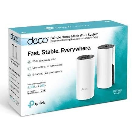 TP-LINK DECO M4 MESH-GLOEDNIEUW, Ophalen of Verzenden, Nieuw, TP-Link Deco