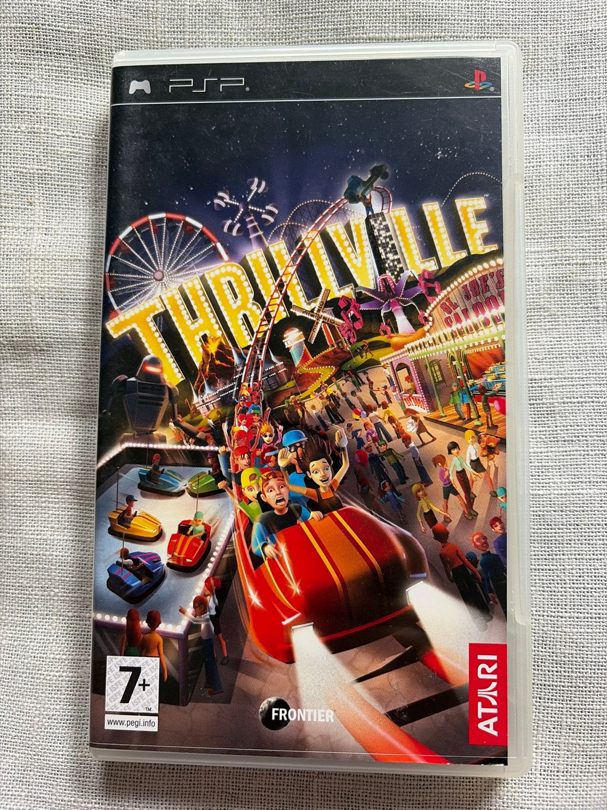 Thrillville PSP Game - Pretpark Avontuur, Spelcomputers en Games, Overige modellen, Overige kleuren, Ophalen of Verzenden, Gebruikt