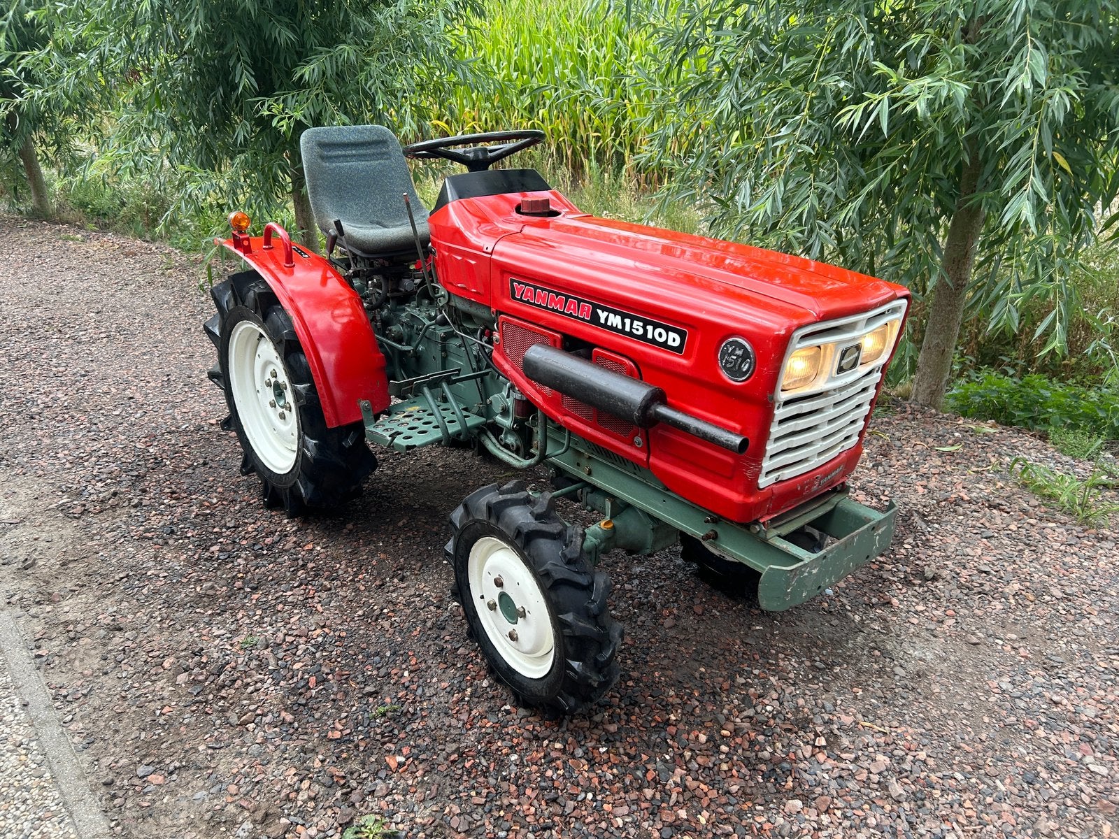Yanmar 1510d minitractor powershift 4wd, Tuin en Terras, Zitmaaiers, Ophalen, Zo goed als nieuw