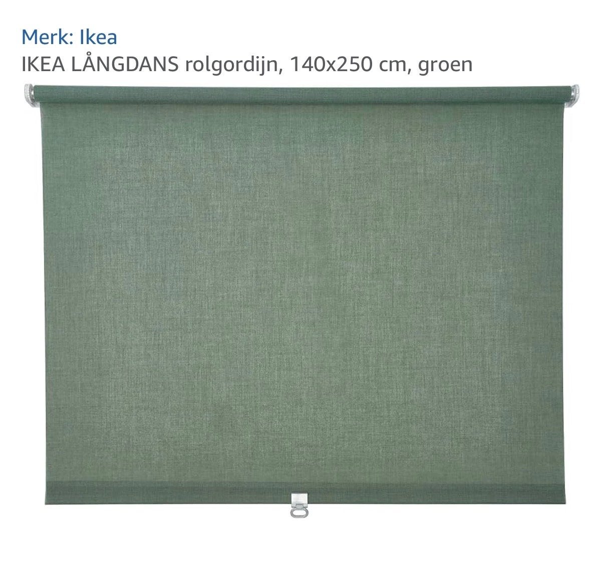 IKEA LÅNGDANS rolgordijnen, 4 stuks, groen 140x250, Ophalen, Rolgordijn, Polyester, IKEA