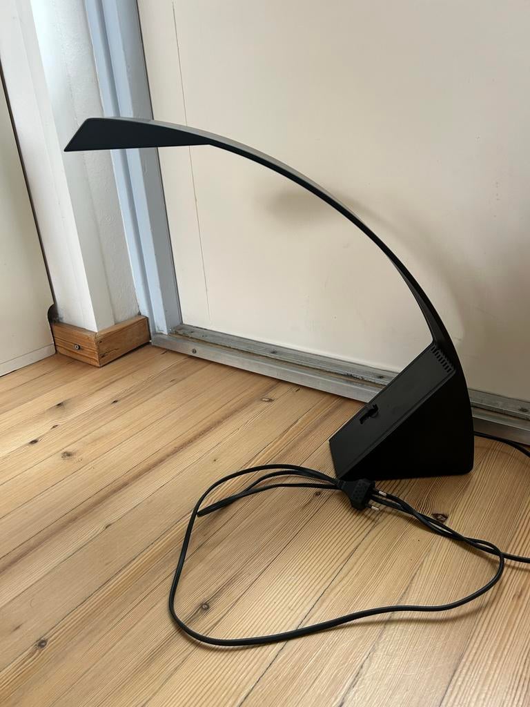 Arcobaleno Marco Zota design bureaulamp, zwart, Ophalen of Verzenden, Gebruikt, Kunststof