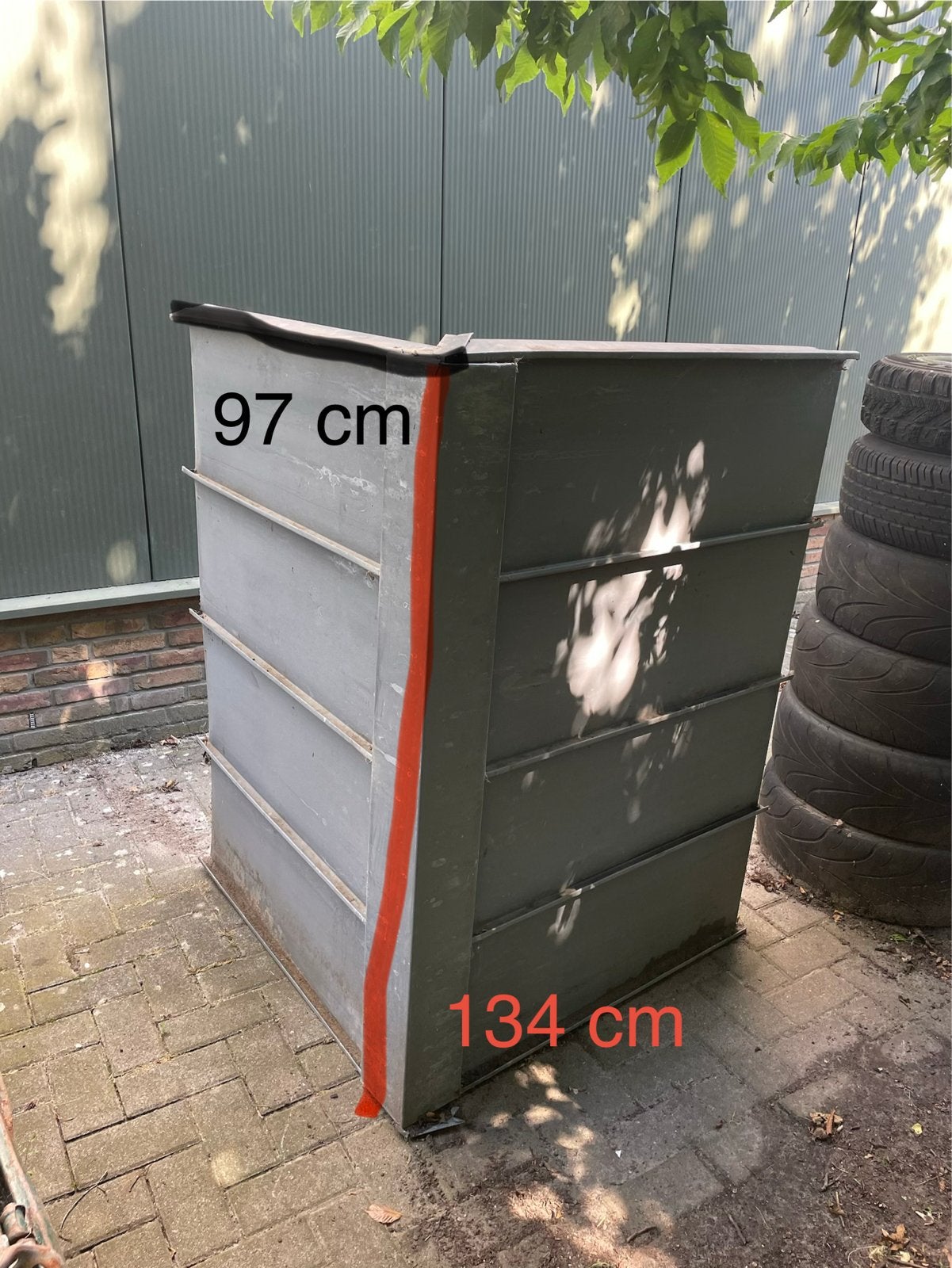 Dak voor speelhuisje, geitenhok, hondenhok etc., Ophalen, Gebruikt, Hout