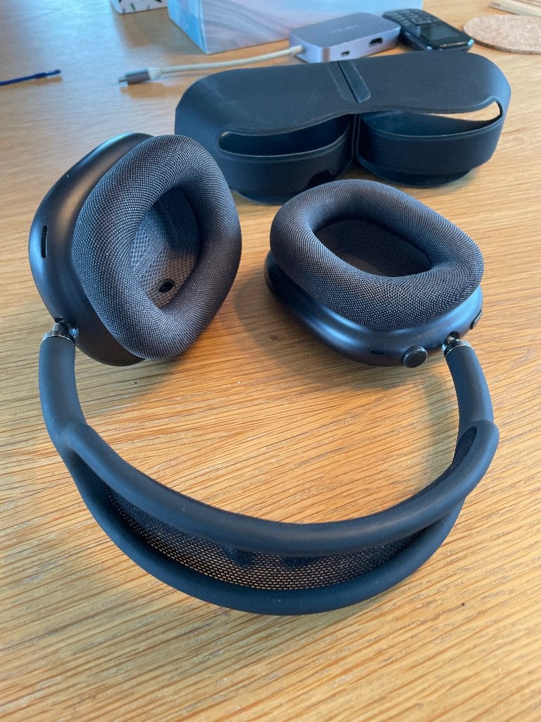 Apple AirPods Max, Audio, Tv en Foto, Koptelefoons, Gebruikt, Ophalen of Verzenden, Apple, Grijs