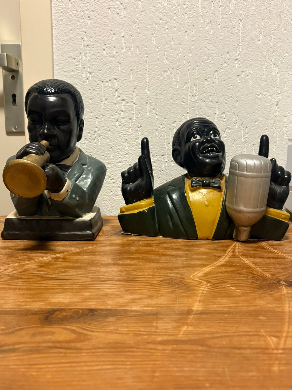 Vintage Beelden: Trompettist & Zanger/Spreker, Ophalen, Gebruikt, Mens