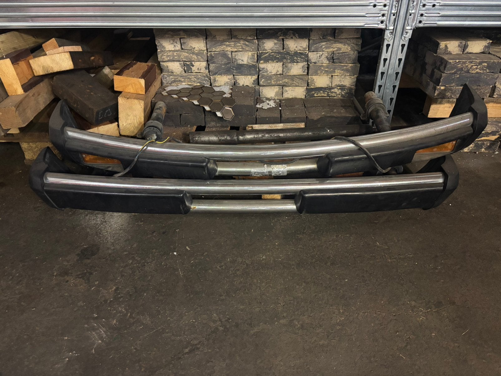 Set Amerikaanse bumpers Fiat 124 Spider 1977 CS1, Ophalen of Verzenden, Gebruikt, Fiat, Bumper