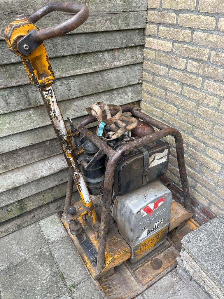 Wacker DPU 2970 trilplaat - robuust en betrouwbaar, Ophalen of Verzenden