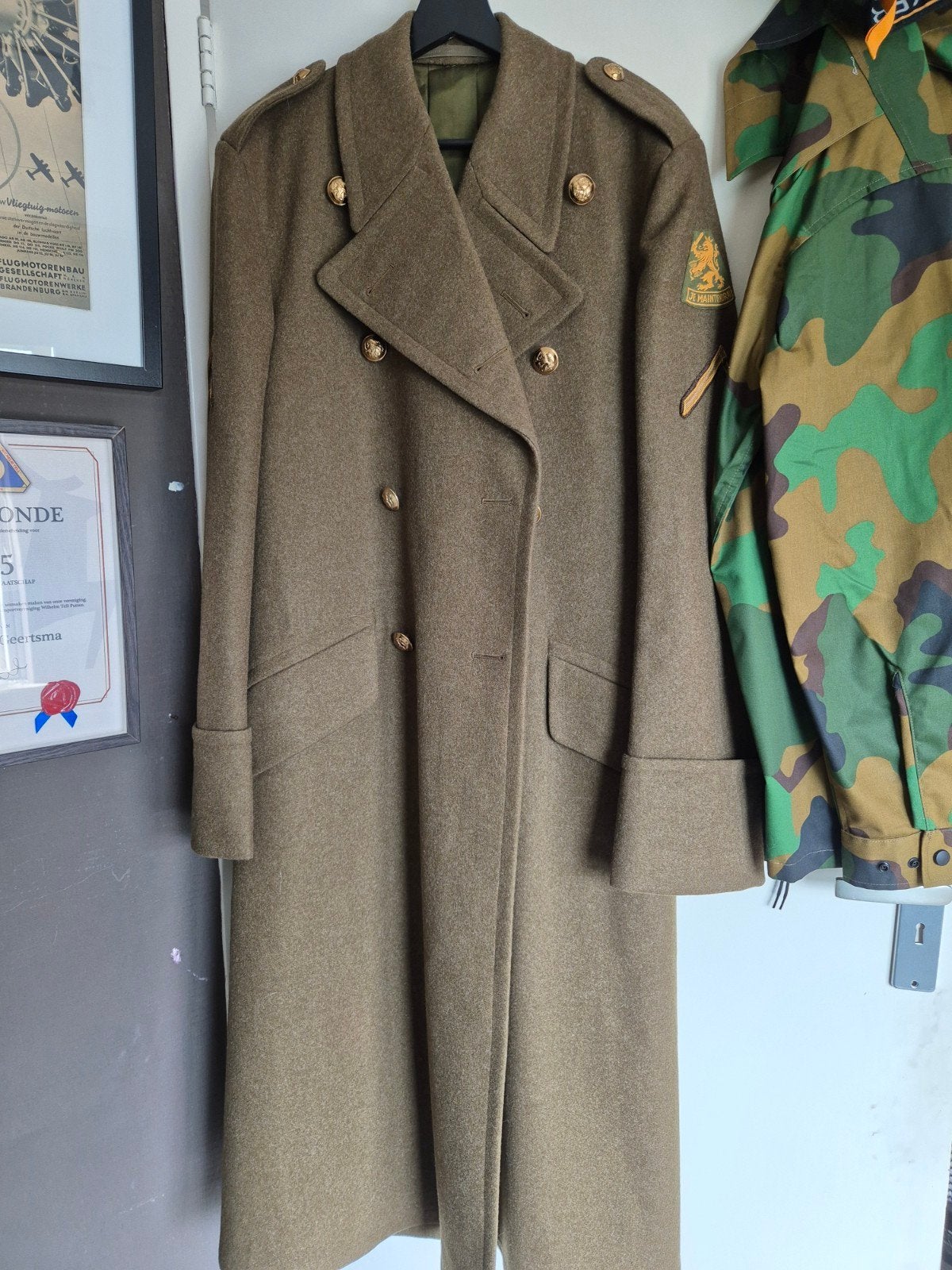 mooie jas, Ophalen of Verzenden, Landmacht, Nederland, Kleding of Schoenen