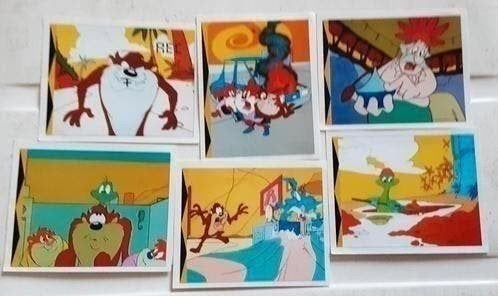 6 stickers Tazmania, Ophalen of Verzenden
