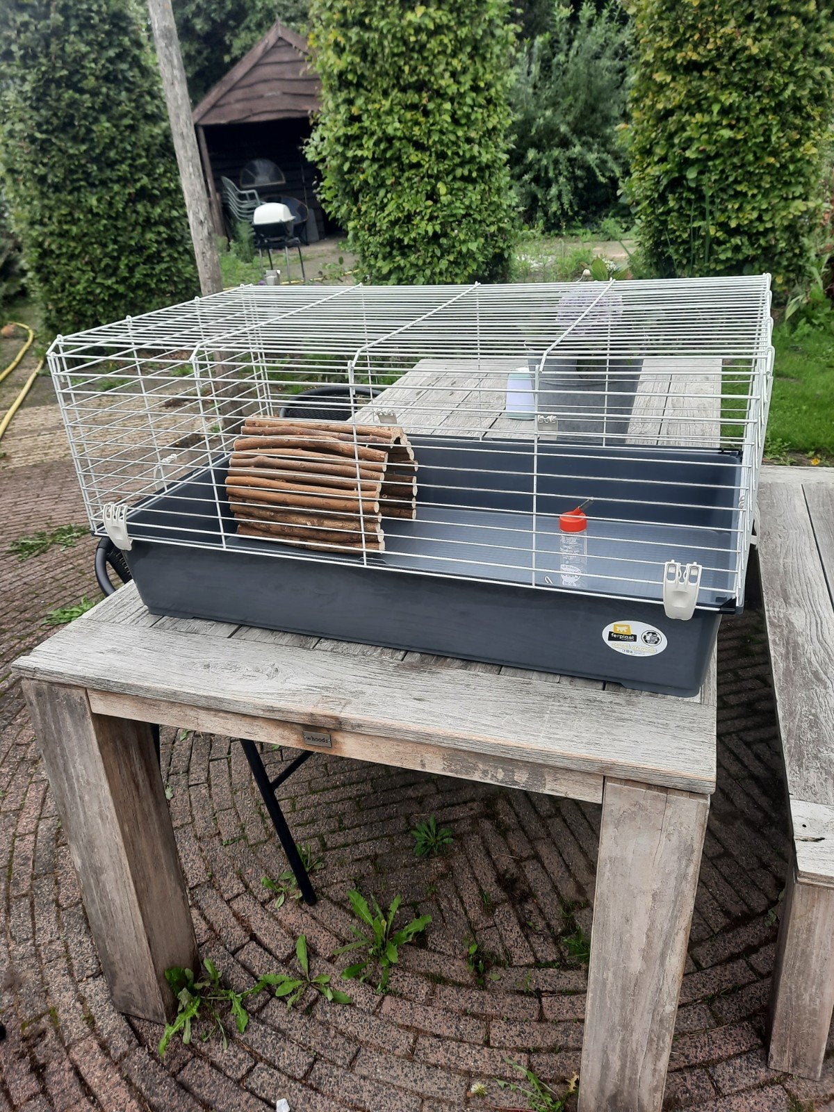 konijnenkooi, Kooi, Cavia, Zo goed als nieuw, 75 tot 110 cm