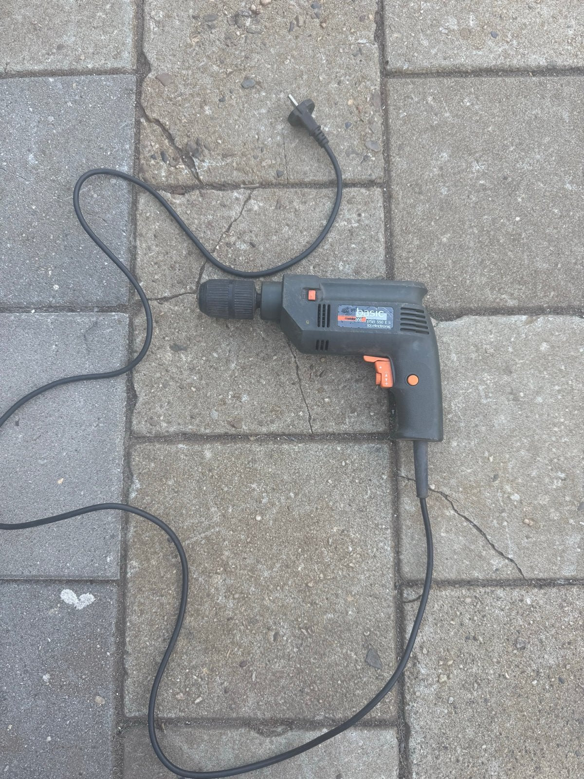 Basic Boormachine PSB 550 E - Gebruikt, Gebruikt, Klopboormechanisme, 400 tot 600 watt, Ophalen