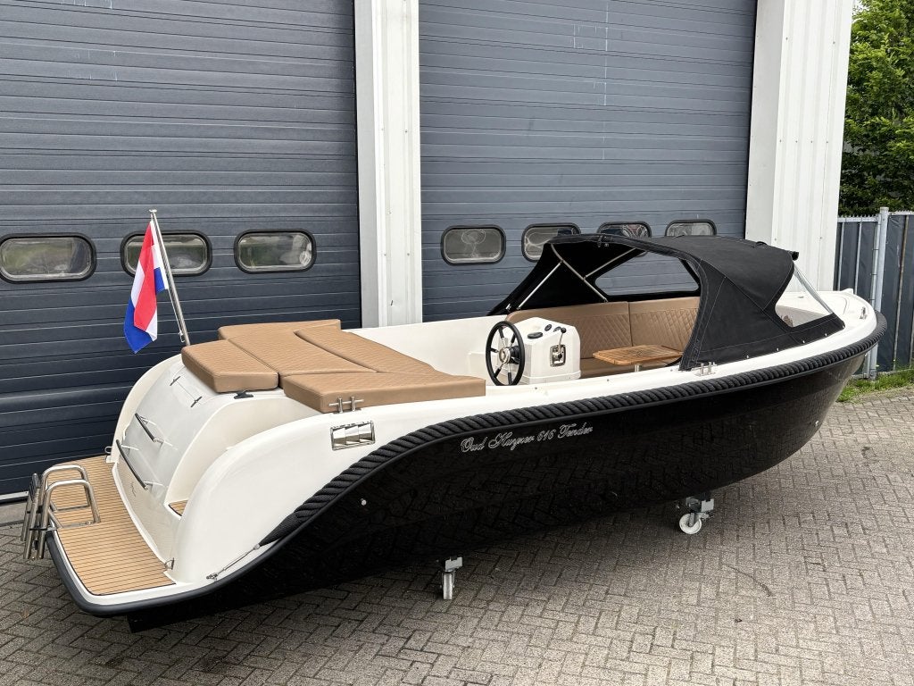 Oud Huijzer 616 Tender met Honda 60 pk!, Overige typen, 0 cm, 2 m, Oud Huijzer