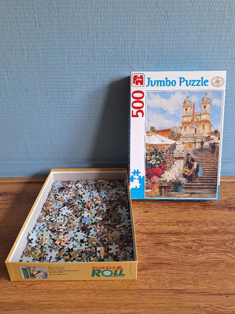 Jumbo Puzzel, Ophalen of Verzenden, 500 t/m 1500 stukjes, Gebruikt, Legpuzzel