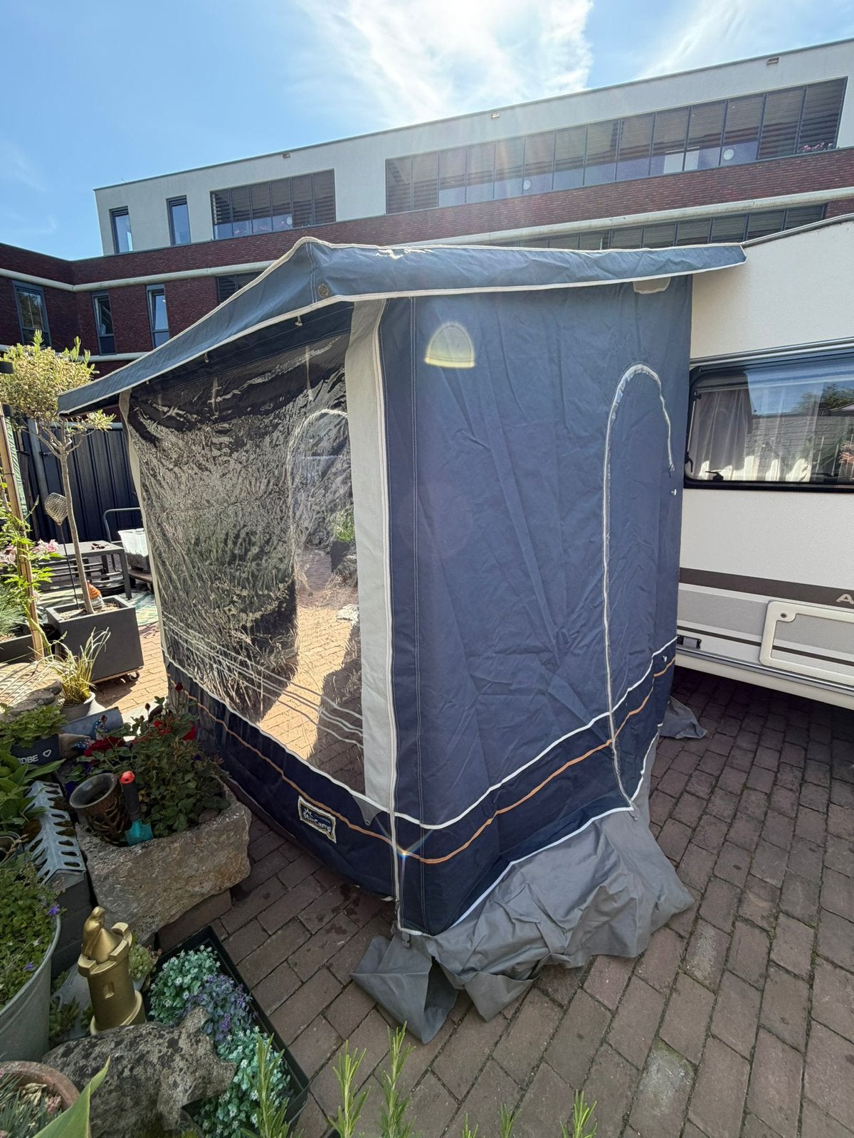 Caravan voortent, Ophalen, Zo goed als nieuw, Overige merken