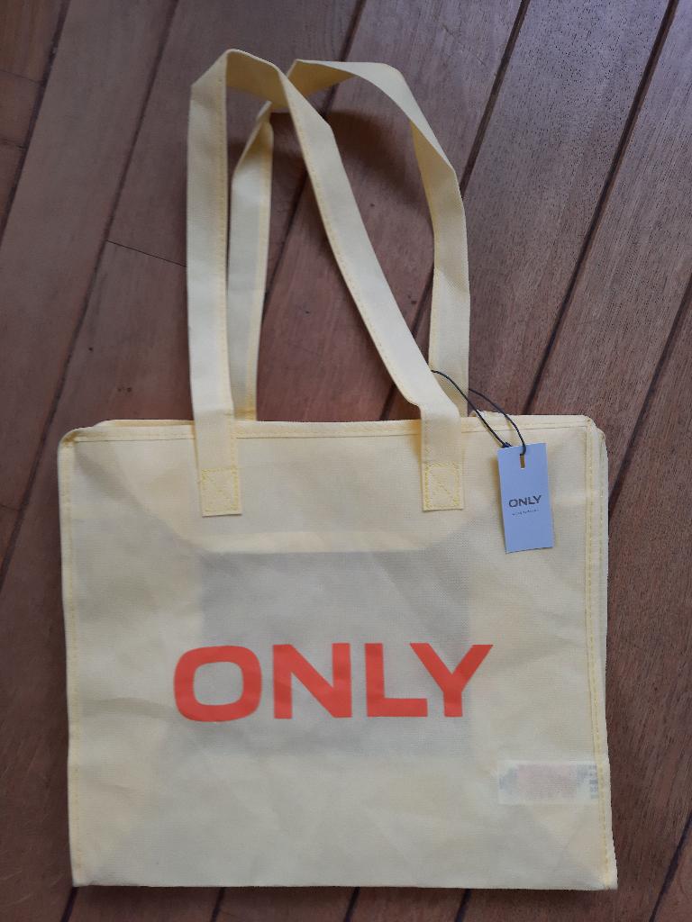 ONLY Accessories shopping bag geel - nieuw -, Ophalen of Verzenden, Nieuw, Geel